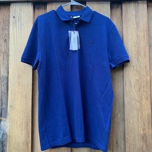 Versace Collection Blue Polo Size L NWT